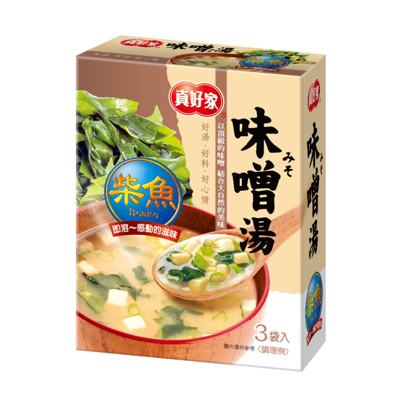 真好家柴魚味噌湯, , large