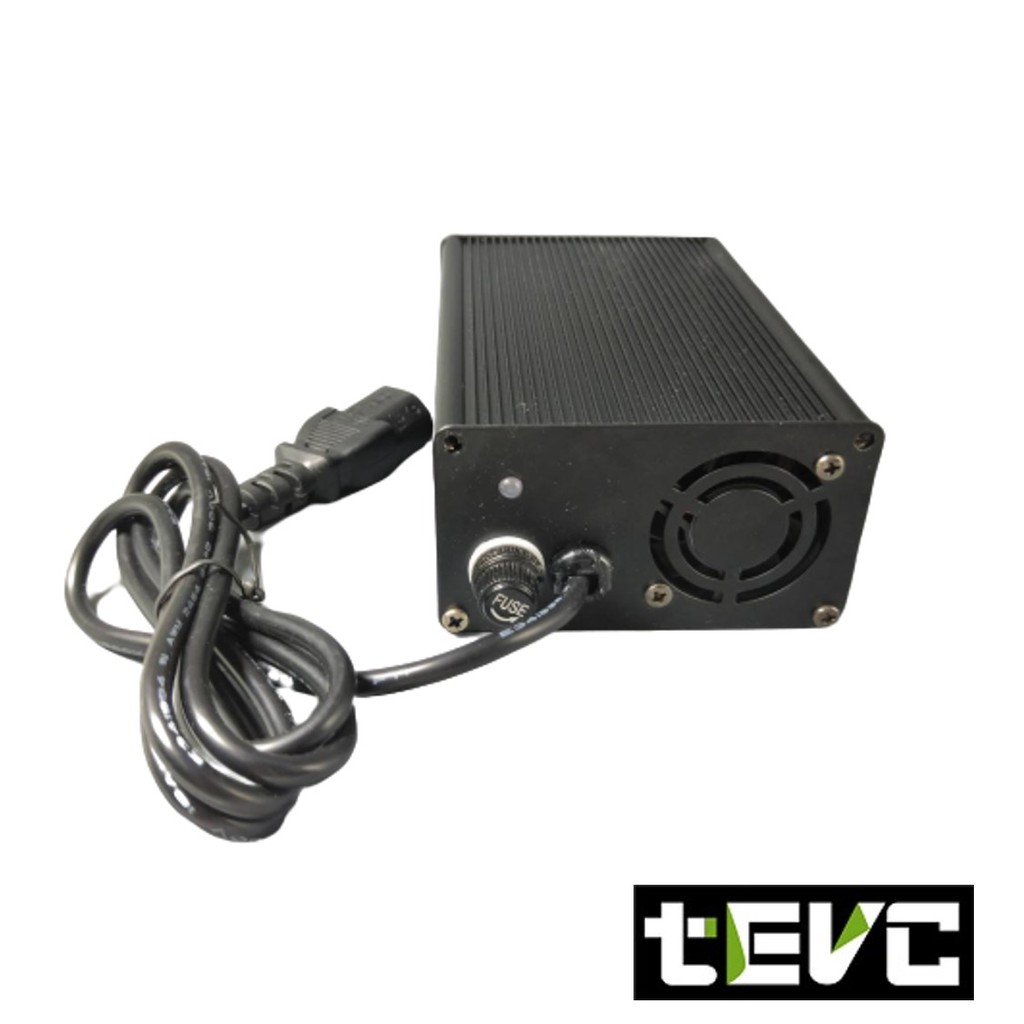《tevc》L006 鋰電池充電器 36V-5A 電動車 自行車 滑板車 腳踏車 風扇強制散熱 充電機, , large