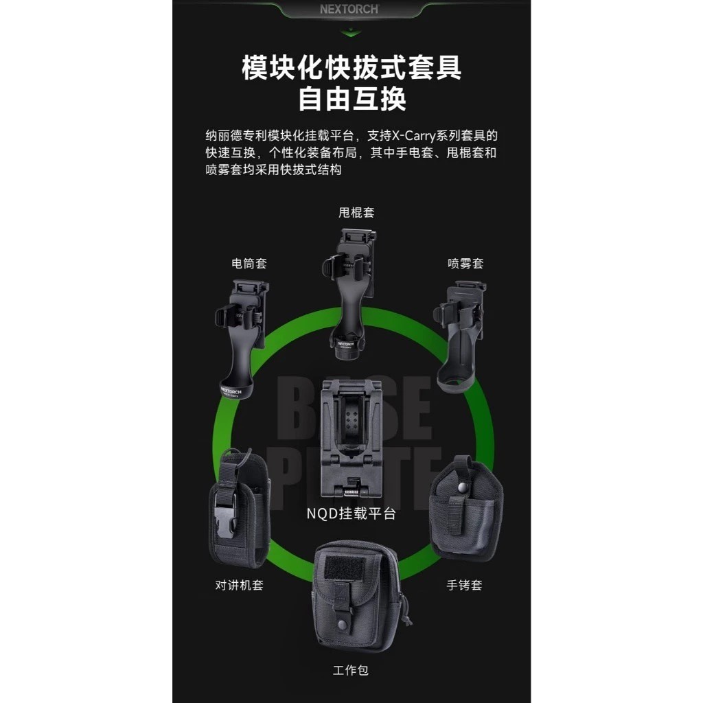 【NEXTORCH】NEXTORCH V24 無線電收納套｜模組化設計｜K.T.Tactical, , large