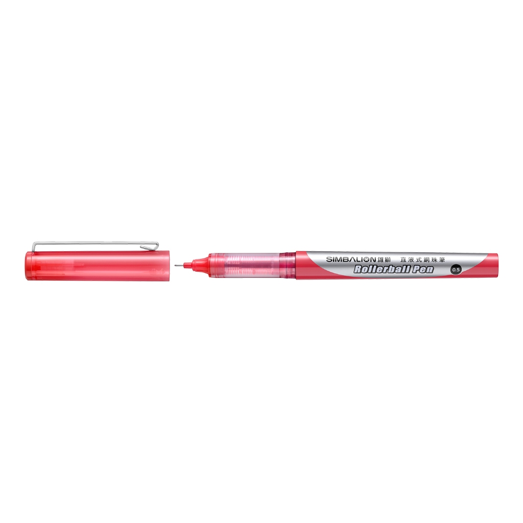 雄獅  直液式鋼珠筆0.5mm(RB302)*藍色, , large