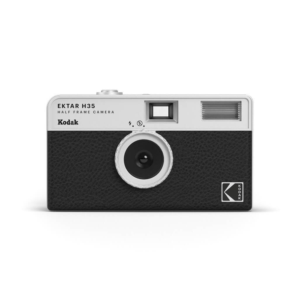 [KODAK 柯達] H35 半格底片相機 (不含底片、電池)-黑, , large