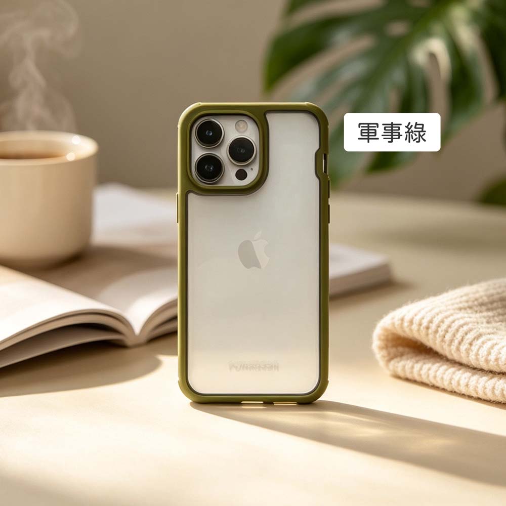 【山水之寶】iPhone 15/15Plus/15Pro/15ProMax手機殼 坦克透明系列 四角加高軍規防摔保護殼 原廠公司貨, , large