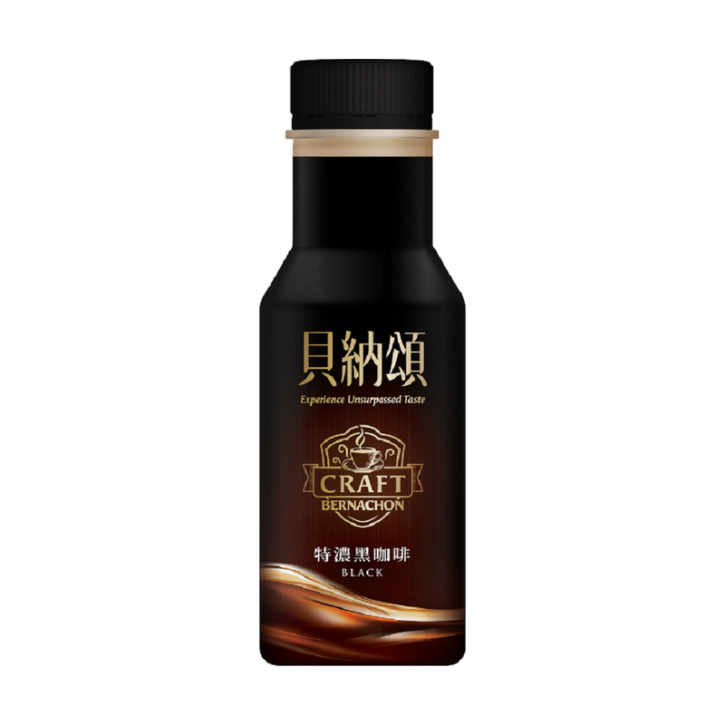 貝納頌義式特濃黑咖啡290ml, , large