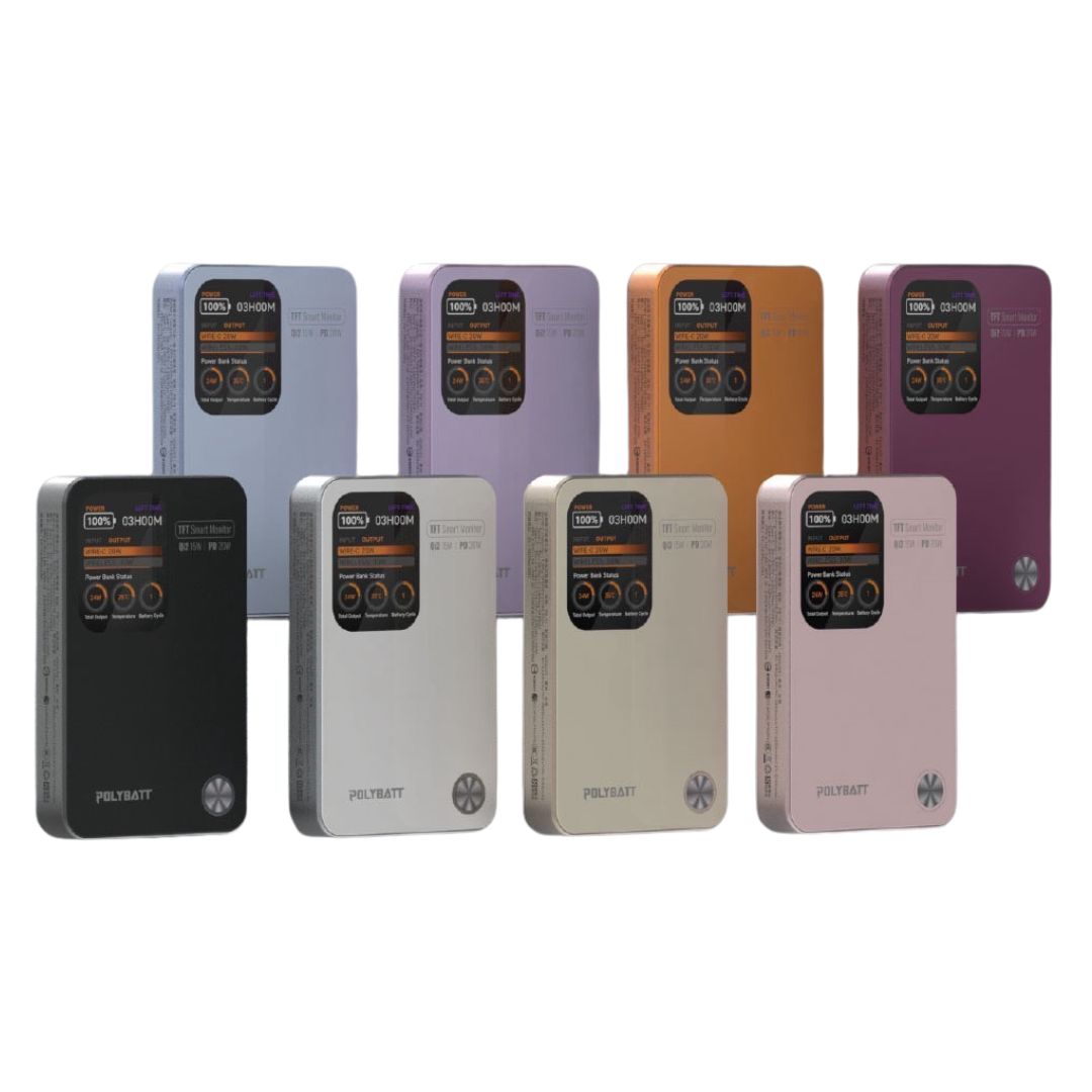 POLYBATT PB11防爆固態電池 可上飛機 20W AI智能溫控快充行動電源 10000mAh 行動電源, , large