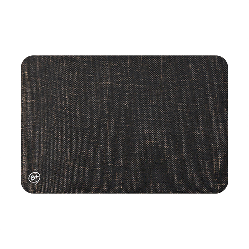 【Monster】 B+ Multi-Purpose Anti-Slip Mat &ndash; Linen Series (60x40cm) &ndash; Linen Black, , large