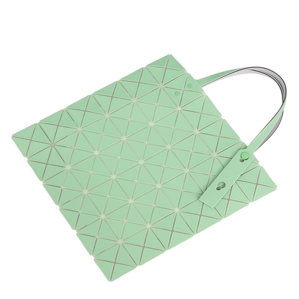 ISSEY MIYAKE BAO BAO LUCENT 6x6 霧面雙色托特包(淺綠色/綠色), , large
