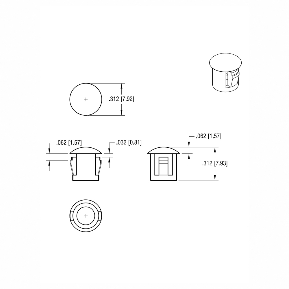 CAJ Phone Jack Protector Set 導線孔防塵套（12入）【敦煌樂器】, , large