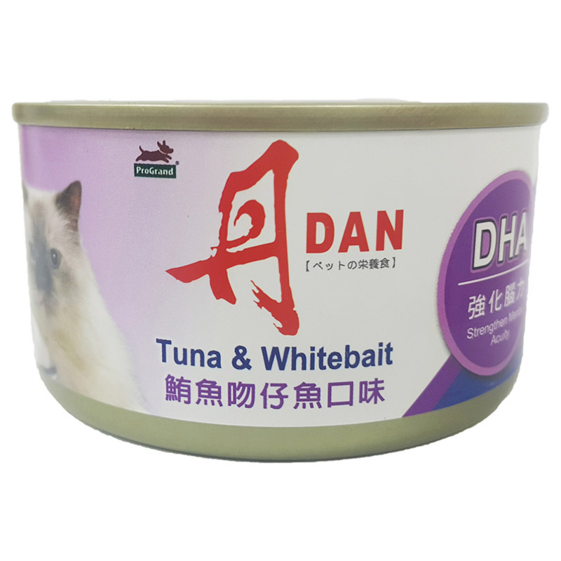 DAN Tuna  Whitebait  Cat Can 185g, , large