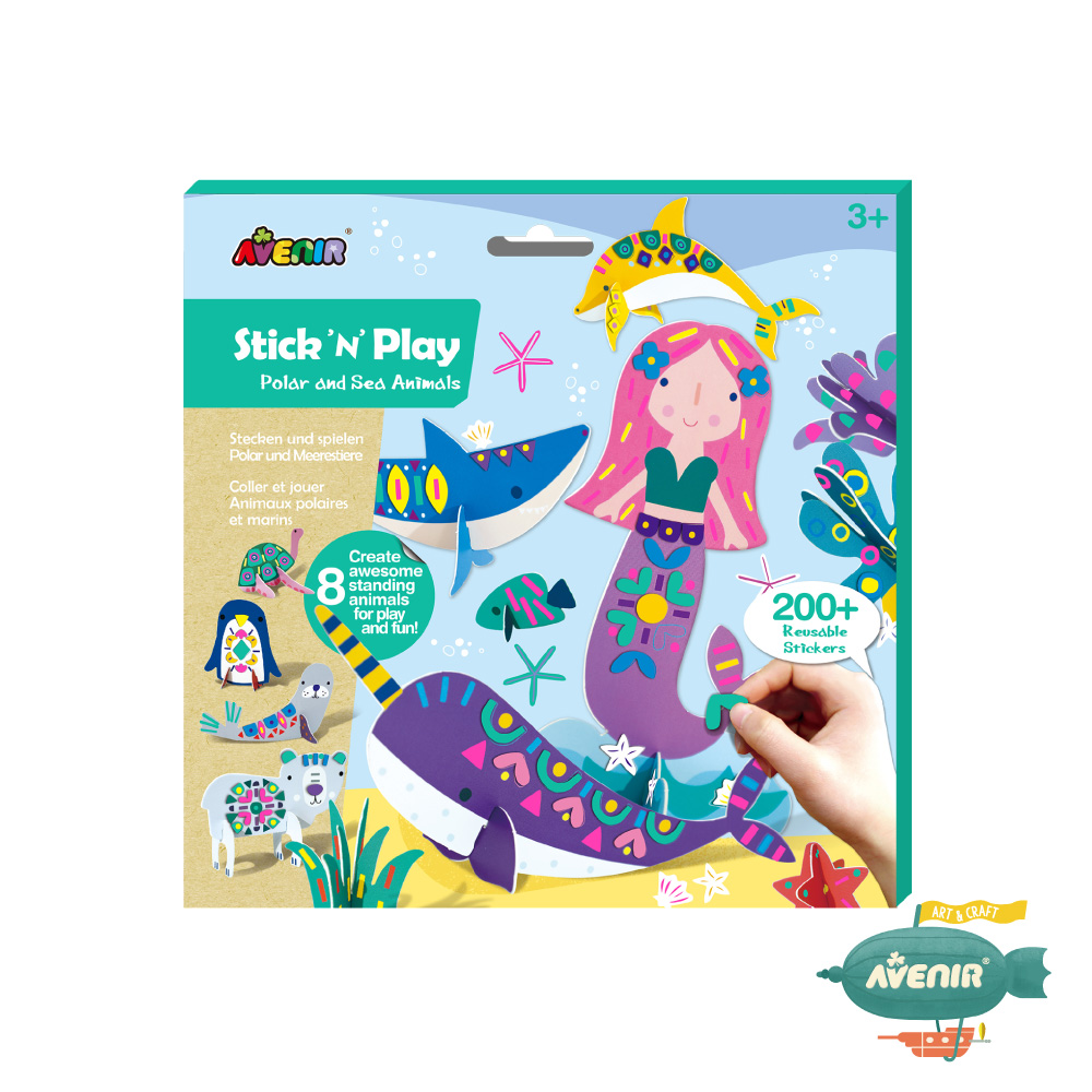Stick &lsquo;N&rsquo; Play-Polar and Sea Animals, , large