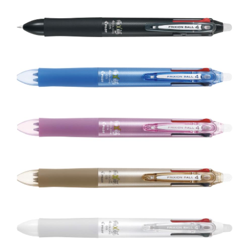 【PILOT 百樂】四色按鍵魔擦筆 0.5mm / 支 LKFB-80EF - 多款可選, , large