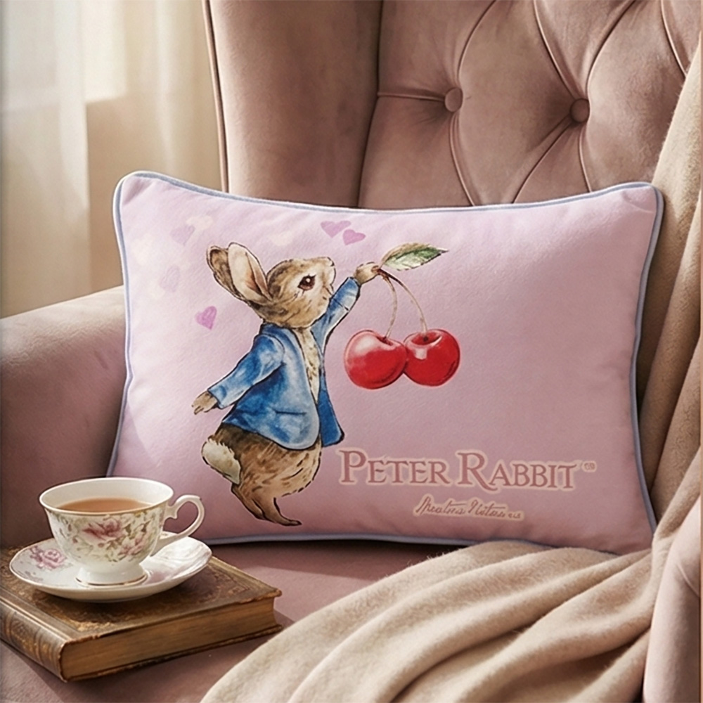 [Shifeng] Peter Rabbit Waist Pillow - Pink Cherry, , large