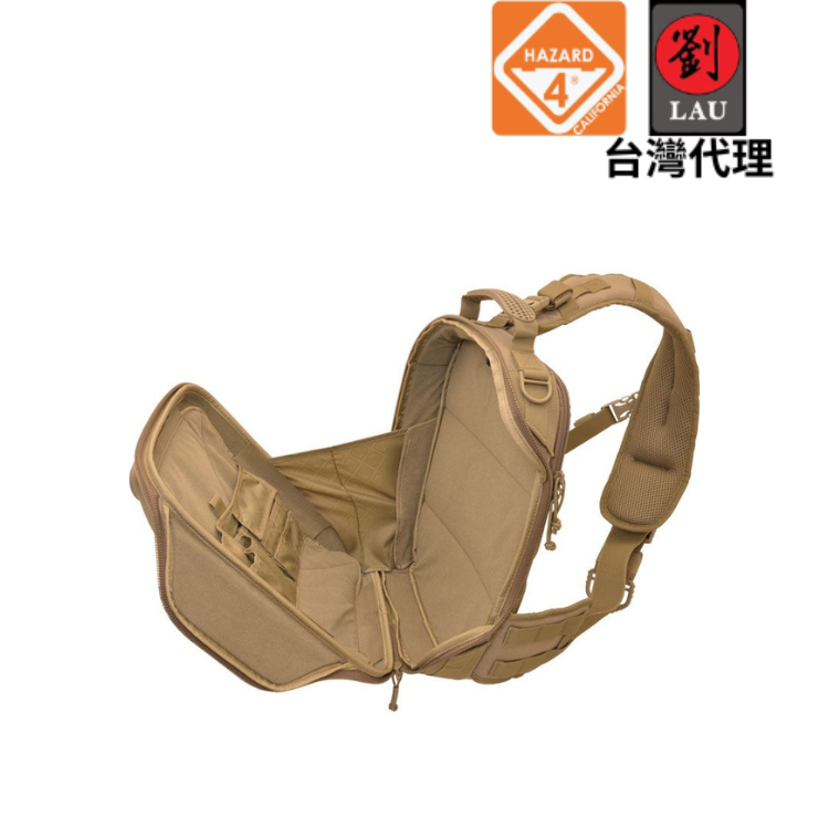 [劉氏國際]HAZARD 4 BS-HBC-CYT 硬殼單斜肩筆電包(沙色), , large