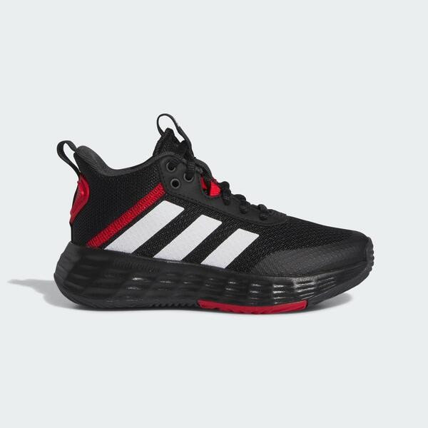 [Kixpress] Adidas Ownthegame 2.0 K 中大童 籃球鞋 運動 訓練 緩震 包覆 支撐 透氣 黑 [IF2693], , large