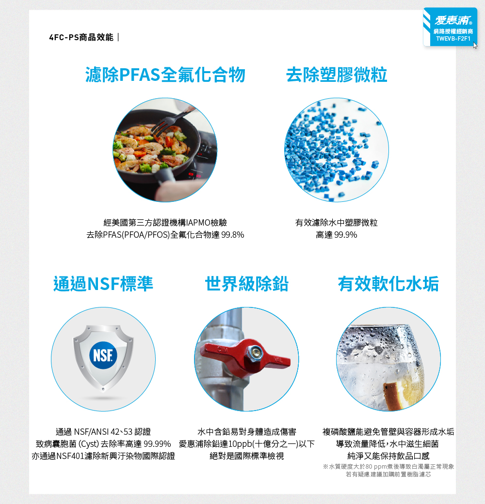 【愛惠浦】4FC-PS碳纖活性碳濾芯(DIY更換), , large