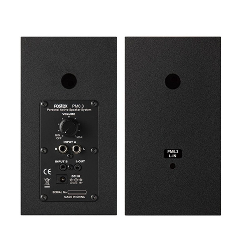 FOSTEX PM0.3H 主動式監聽喇叭一對 黑色/白色【敦煌樂器】, , large