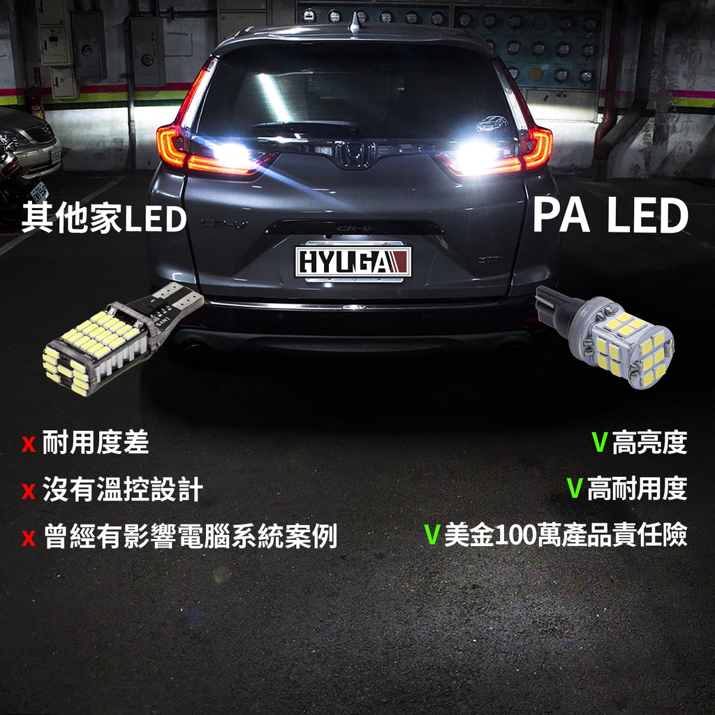 【PA LED】CRV 5代 5.5代 LED倒車燈 LED行李箱燈 LED車廂燈 套餐組 T10 T15 高亮度, , large