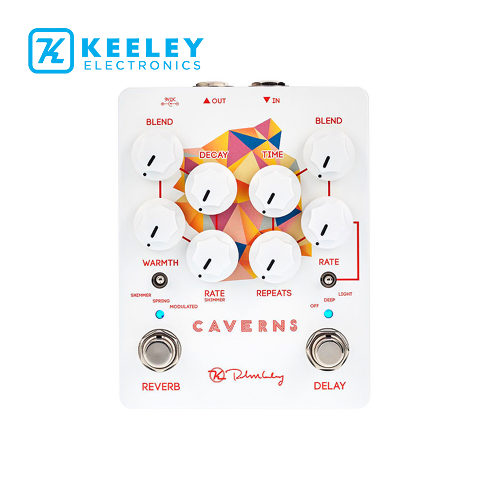 KEELEY KCAV2 CAVERNS DELAY REVERB V2, , large
