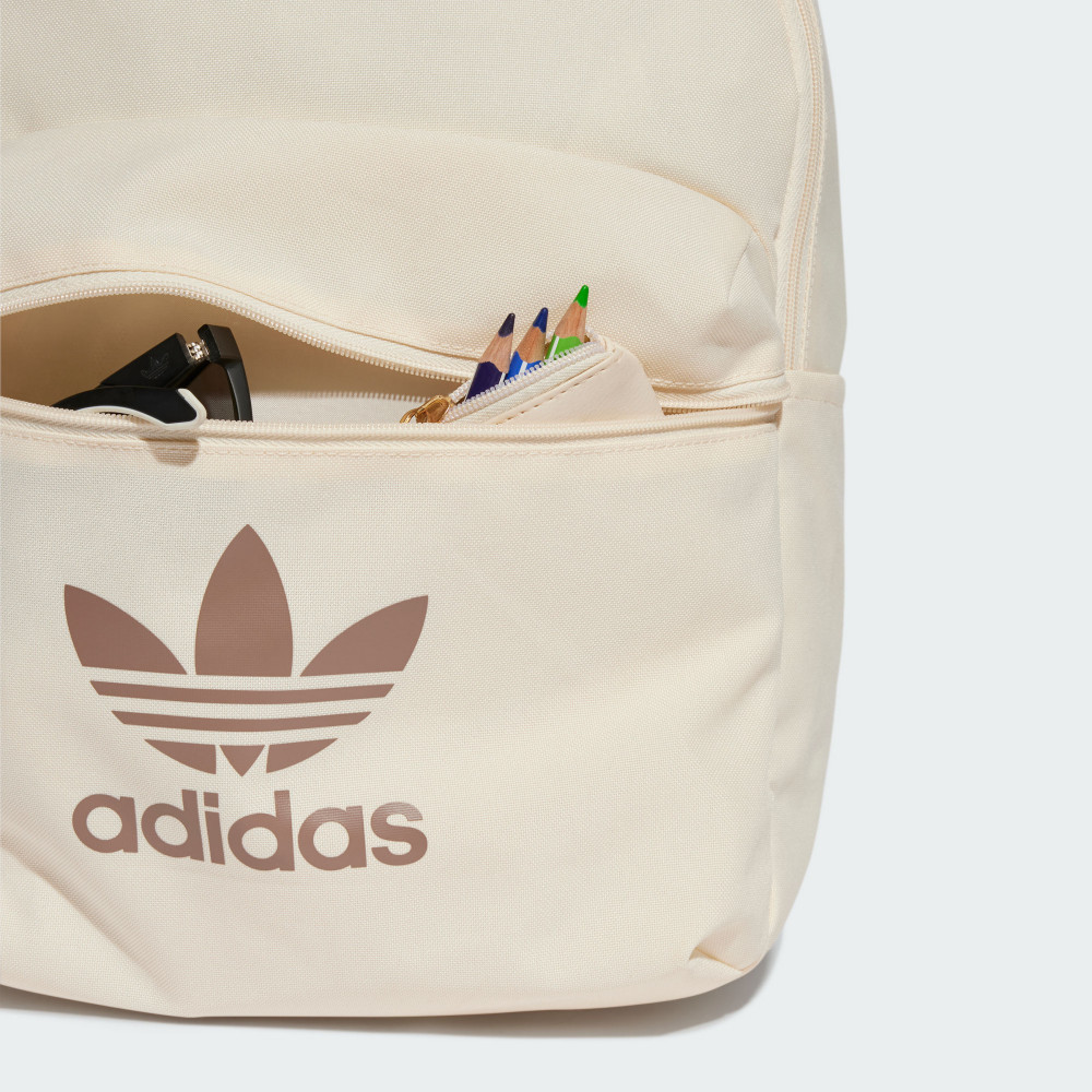 [家樂福] ADIDAS ADICOLOR 後背包 米白 JJ4160, , large