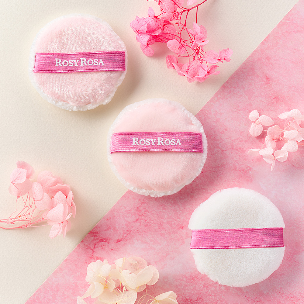 [千康嚴選]ROSY ROSA 2WAY 美肌蜜粉撲 1入, , large