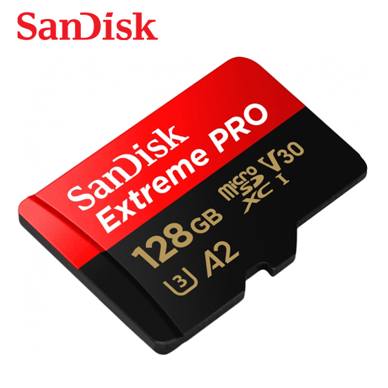 【SanDisk】 Extreme PRO 128G UHS-I U3 A2 V30 microSDXC 記憶卡, , large