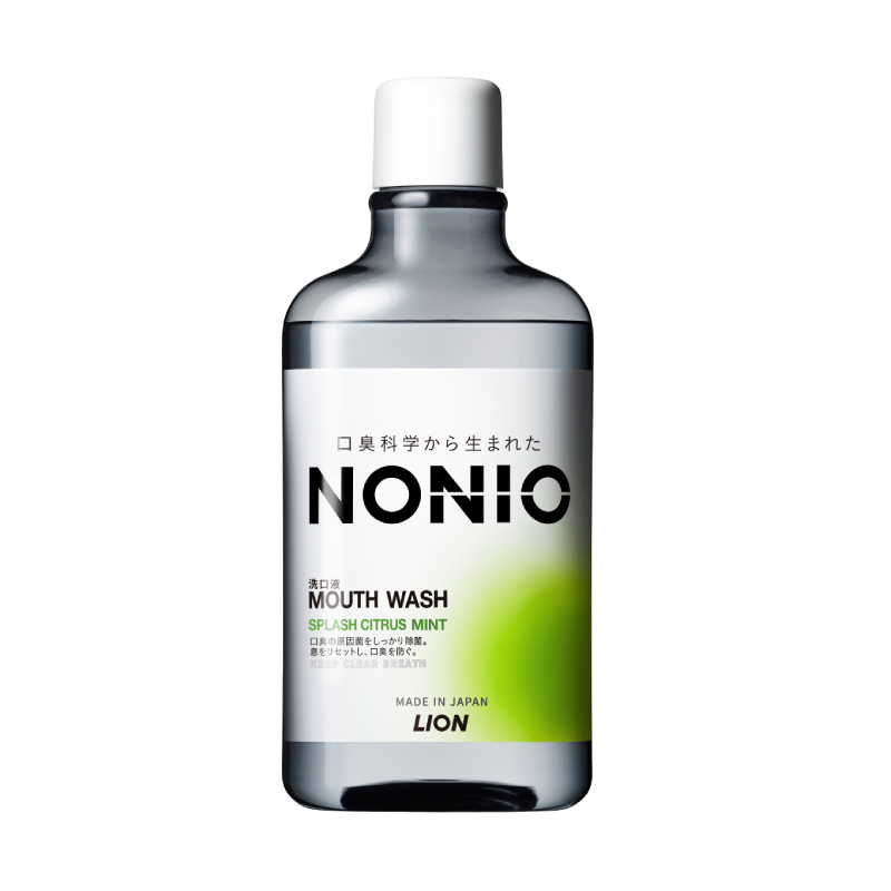 日本獅王NONIO終結口氣漱口水澄橘薄荷, , large