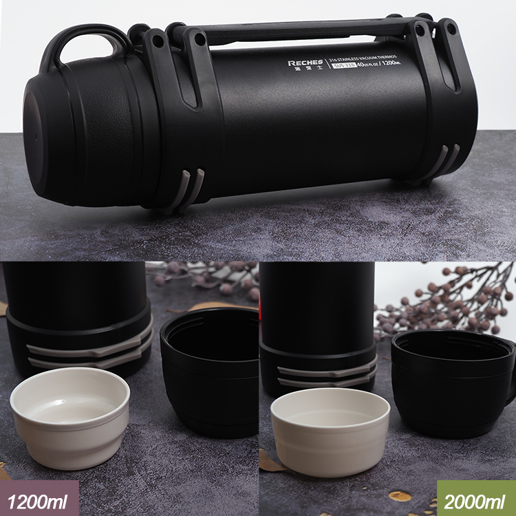 瑞齊士316不鏽鋼真空保溫瓶-2000ml-1入, , large