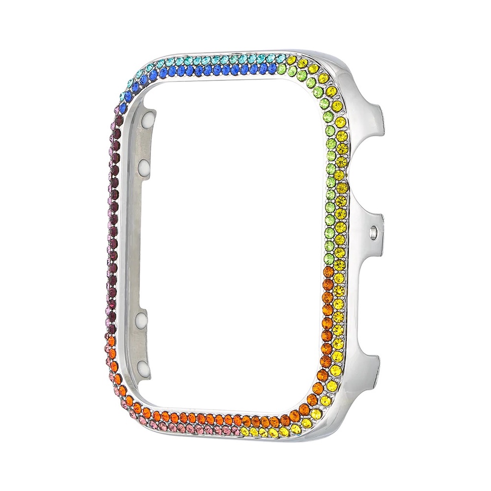 STEVE MADDEN Apple Watch  虹彩雙排水晶錶框（Apple Watch 保護殼）, , large
