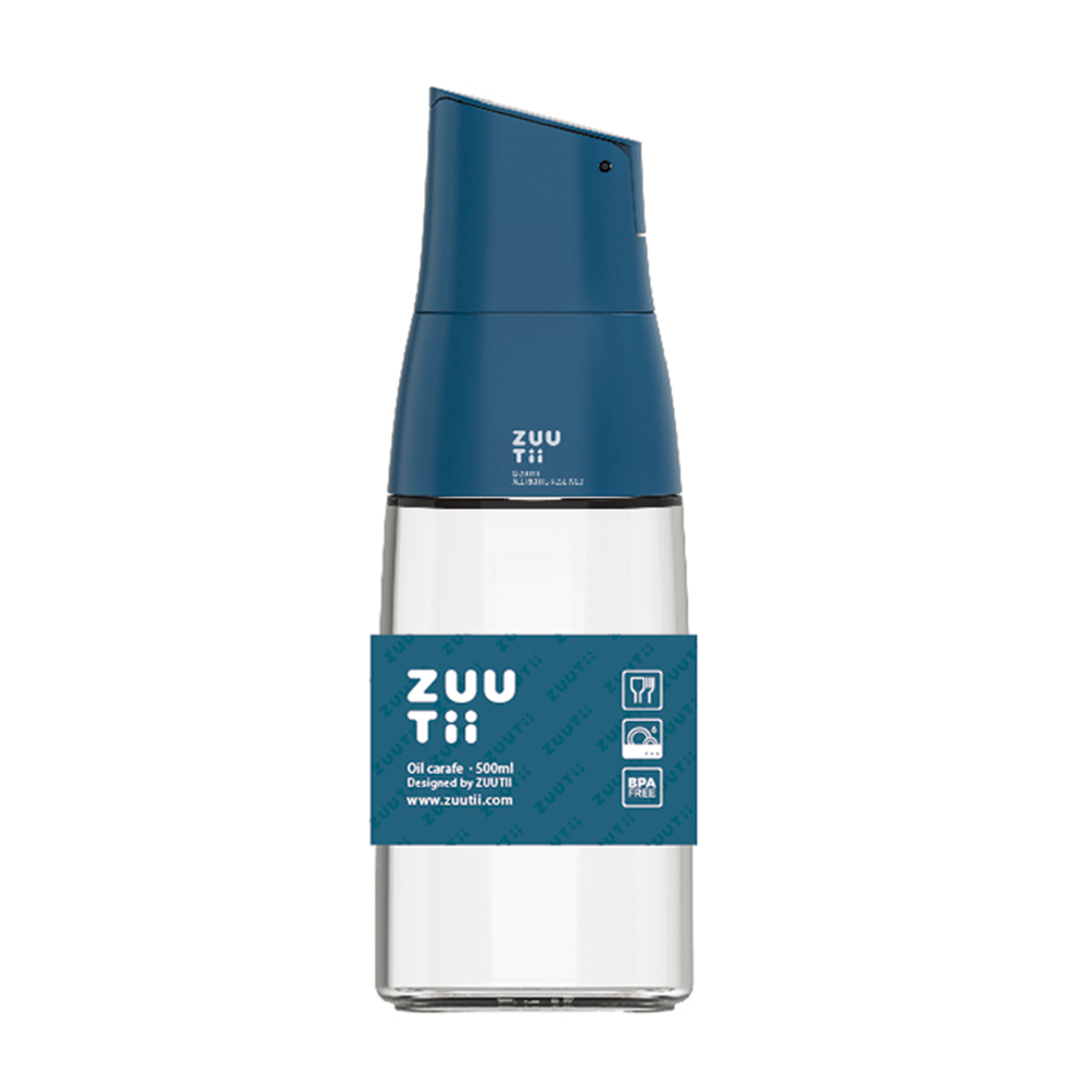 沾沾生活DipDipLife | 加拿大ZUUTii｜自動開蓋油醋瓶500ml｜藍色, , large