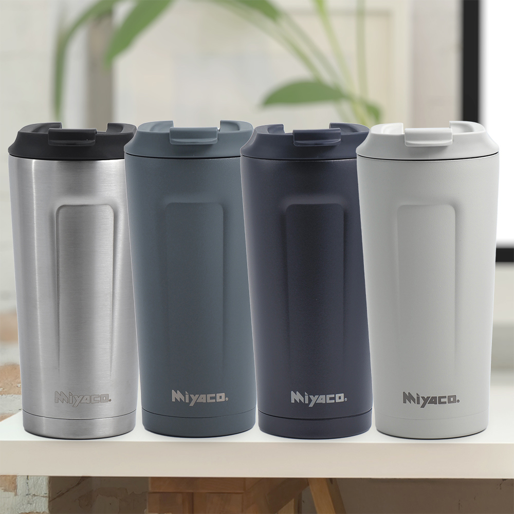 米雅可品味316不鏽鋼真空咖啡隨行杯-500ml-2支, , large