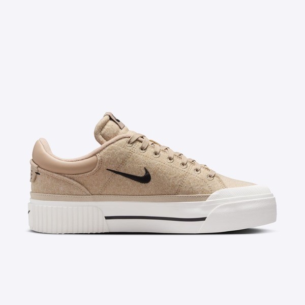 Kixpress-Nike Wmns Court Legacy Lift 女 休閒鞋 運動 經典 厚底 麻黃 [FZ2606-200], , large
