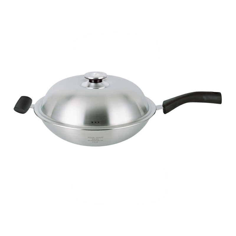 PEARL HORSE #316 7-Layer Wok &ndash; 40cm, Single Handle &ndash; TA-S-119-040-A, , large