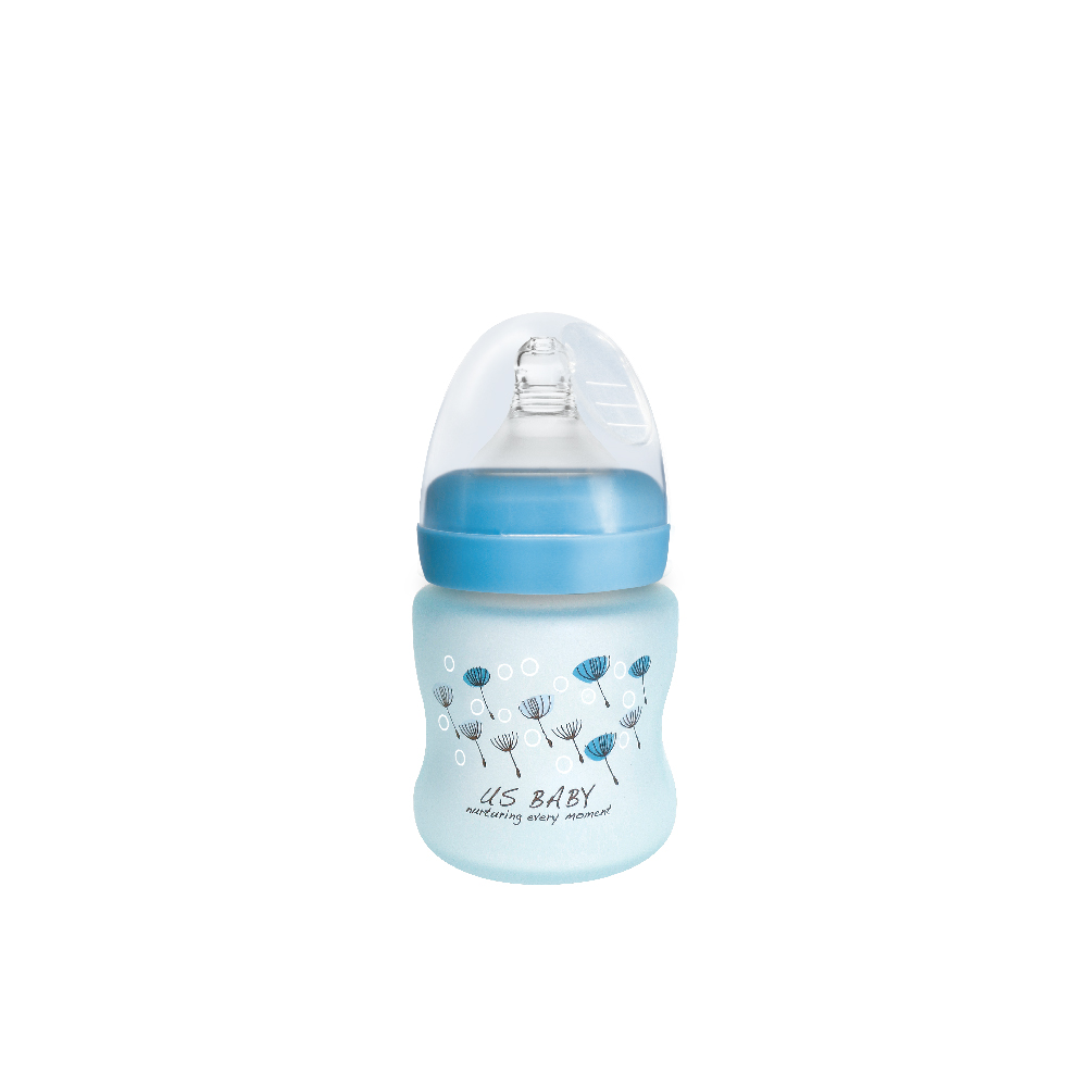 Silicone coated glass bottle, , large
