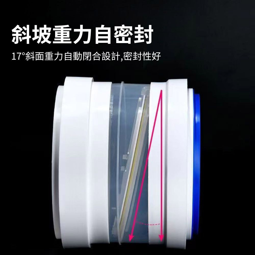 廚房油煙機煙道止逆閥-軟接軟, , large