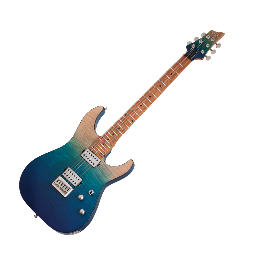 Schecter C-1 Standard Plus Blue Fade, , large