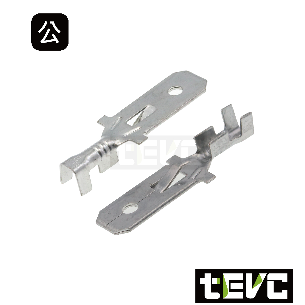 《tevc》Q36 公端子 對插端子 312型 壓線端子 插簧 冷壓端子 接線端子 插片 接頭端子 端子 PIN, , large