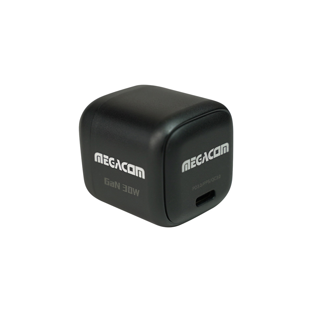 Megacom ME-1012 Foldable Gan Wall Charger 30W, , large