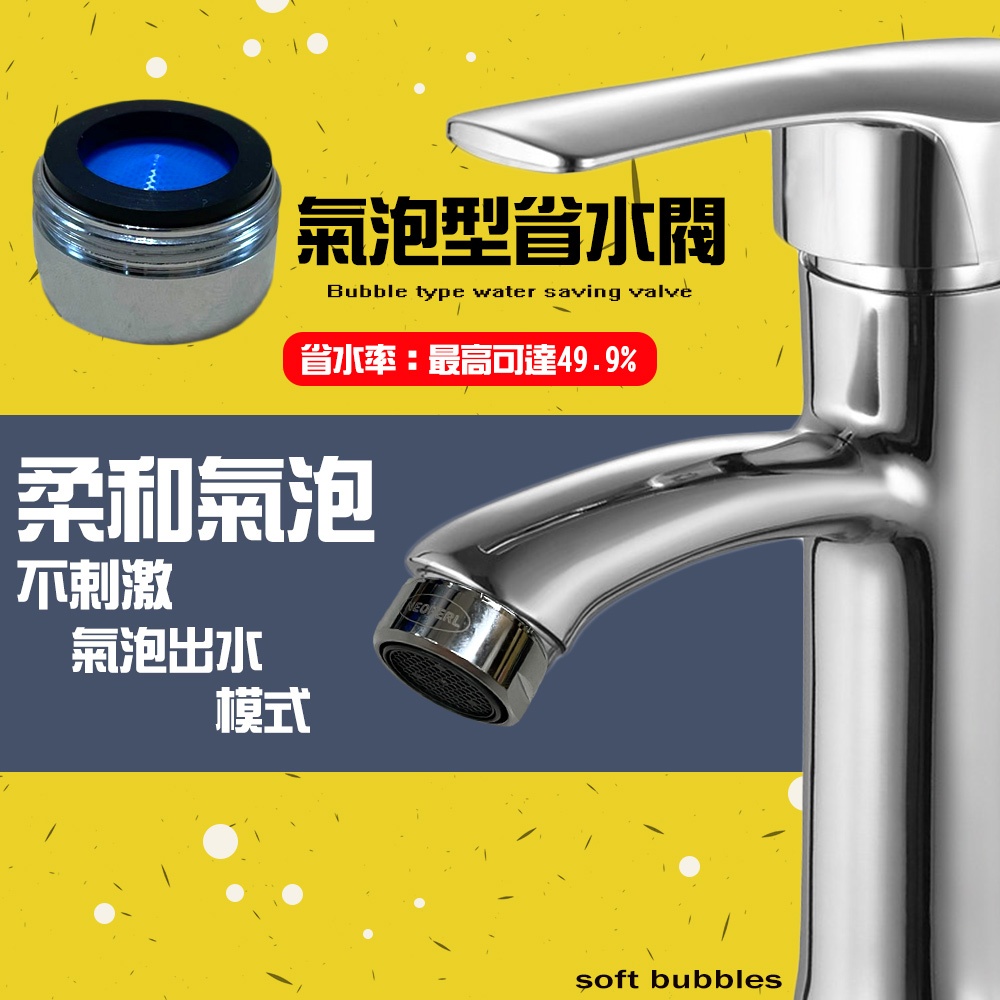 GS MALL 台灣製造 Neoperl 氣泡式省水閥 3030 水龍頭 外牙型 省水器 節水器 水波器 過濾器 四分 省水閥 氣泡式, , large