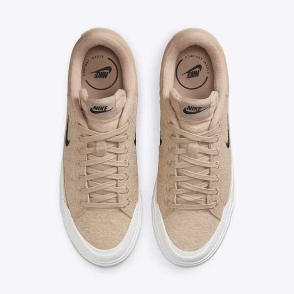Kixpress-Nike Wmns Court Legacy Lift 女 休閒鞋 運動 經典 厚底 麻黃 [FZ2606-200], , large