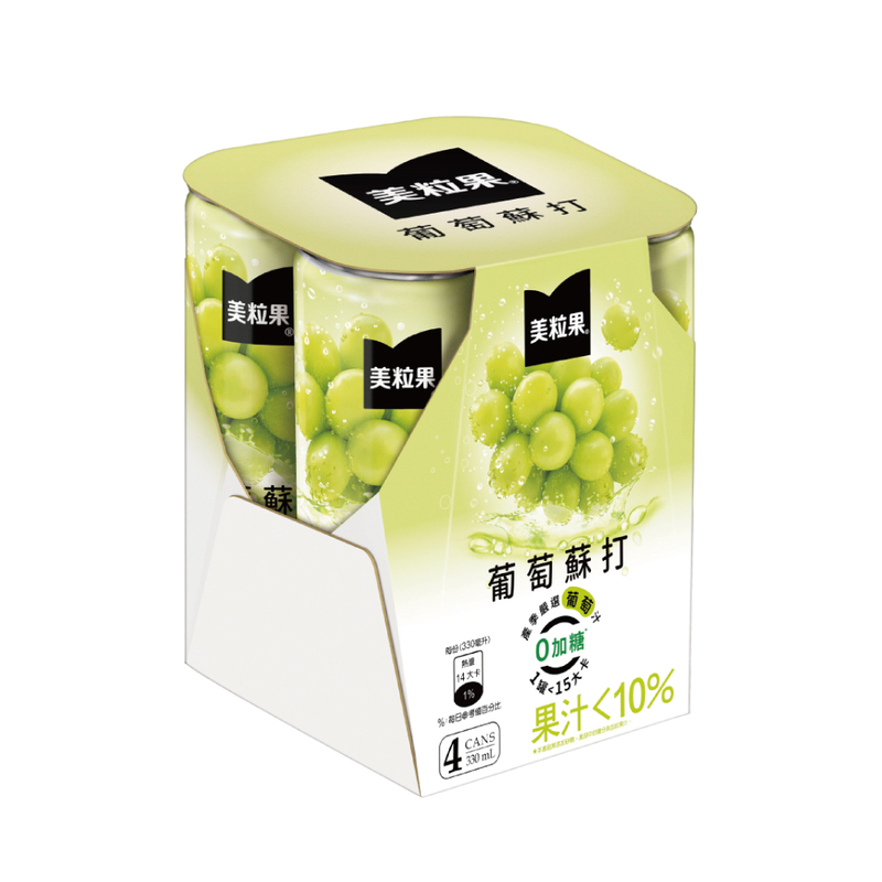 Minute Maid Zero Sugar Grape Soda 330ml, , large