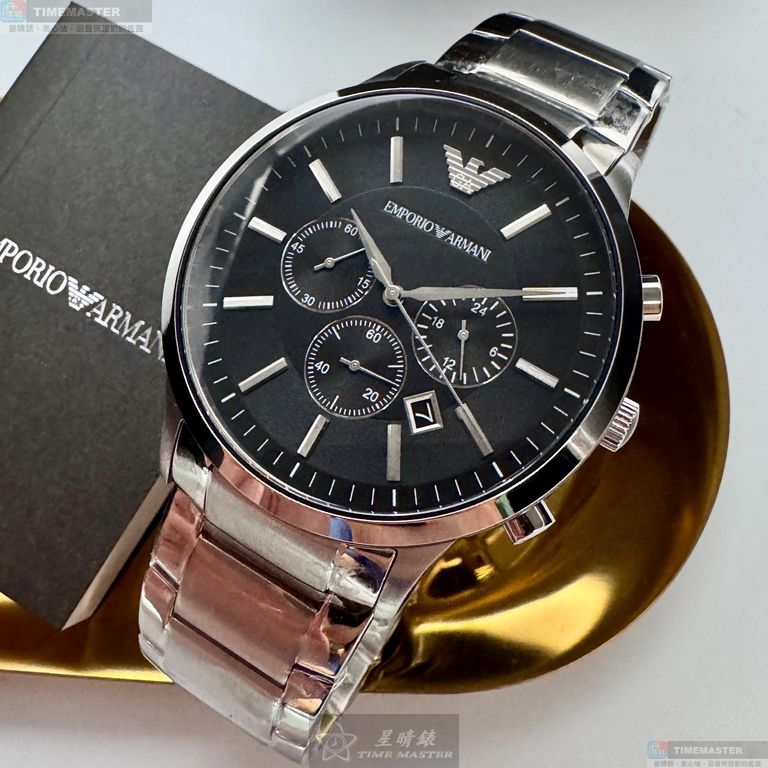 [TIMEMASTER] ARMANI watch, 46mm, AR00075, , large