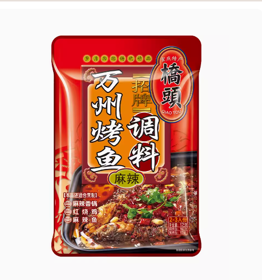 橋頭萬州烤魚調料 麻辣 175g（不含魚 2027/04/10）, , large