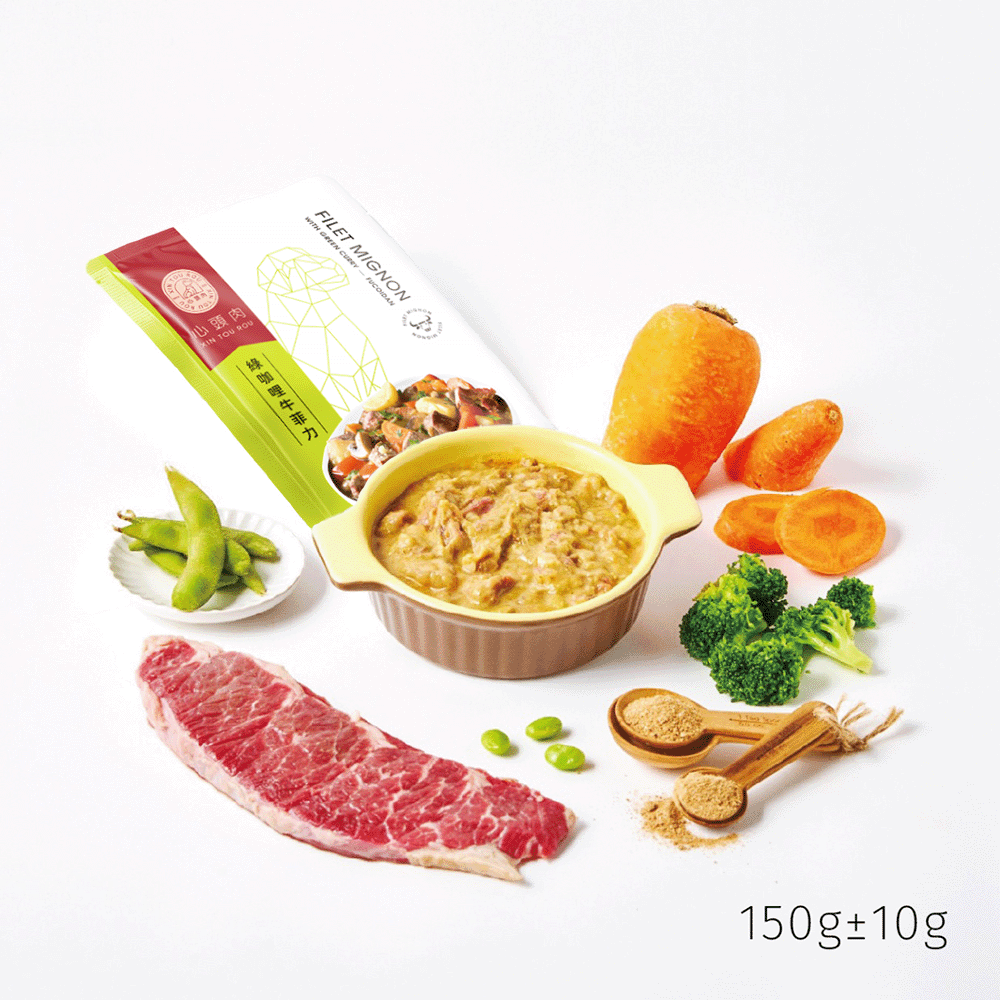 【心頭肉】狗狗鮮食包 150g 15包入｜寵物鮮食｜即開即食｜狗罐頭｜狗餐包, , large