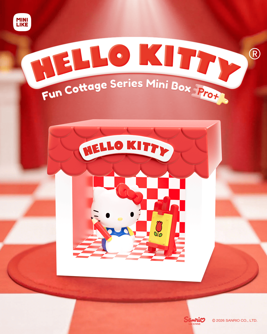 【際洋文化】Hello Kitty Style趣味小屋系列微盒Pro+, , large