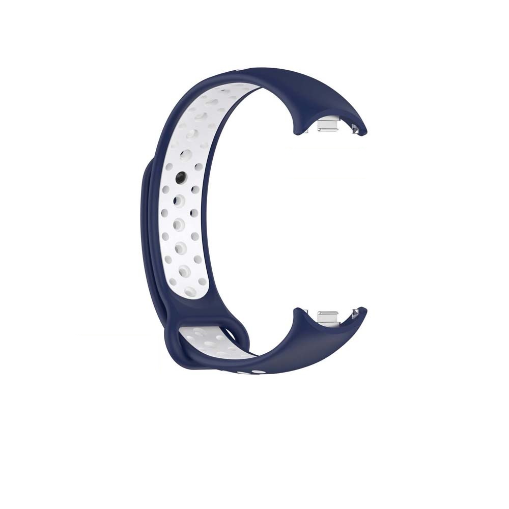 【山水之寶】小米手環8/9/10替換錶帶8/8NFC/9/9NFC/10/10NFC/10陶瓷版（圓壓扣式）精鋼卡扣柔軟洞洞運動錶帶, , large