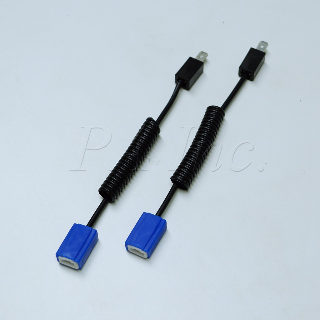 【PA LED】H1 H3 霧燈 大燈 汽車 貨車 大客車 耐高溫 陶瓷燈座 高瓦數燈泡必備 加粗線組 非對接 對接式, , large