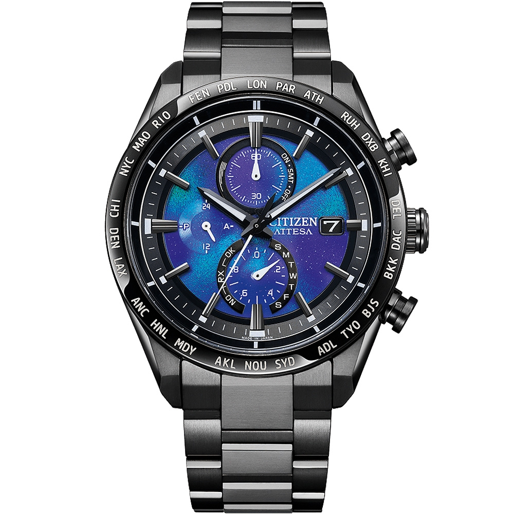 CITIZEN 星辰 HAKUTO-R限定 鈦金屬 光動能電波計時手錶 AT8285-68Z, , large
