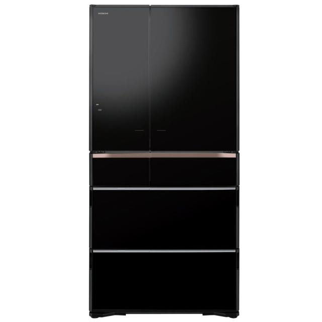 【HITACHI 日立】741公升日製變頻六門冰箱RZXC740KJ_XK琉璃黑, , large