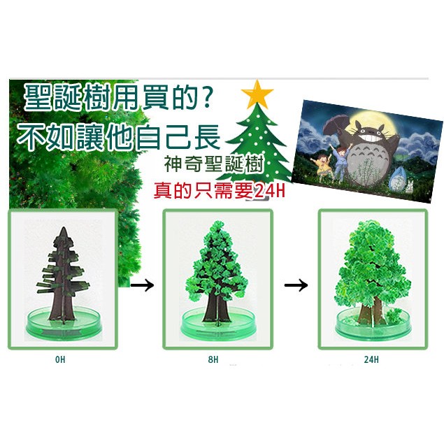 GS MALL 台灣製造 神奇魔法開花聖誕樹 成長聖誕樹 交換禮物 聖誕節 聖誕樹 聖誕 魔法樹 開花樹, , large