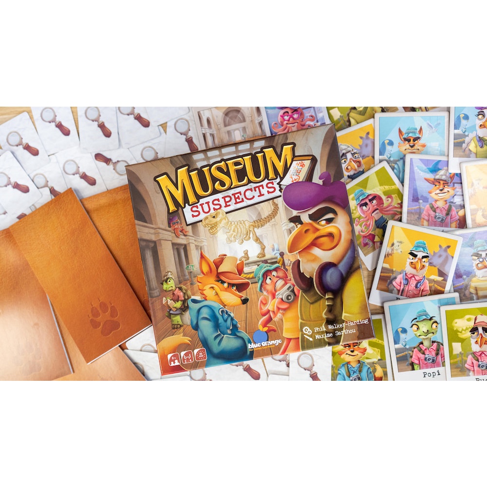 【Asmodee】博物館尋蹤 Museum Suspect 中文版｜線索拼湊 &times; 鎖定真兇 &times; 20 分鐘益智挑戰！, , large