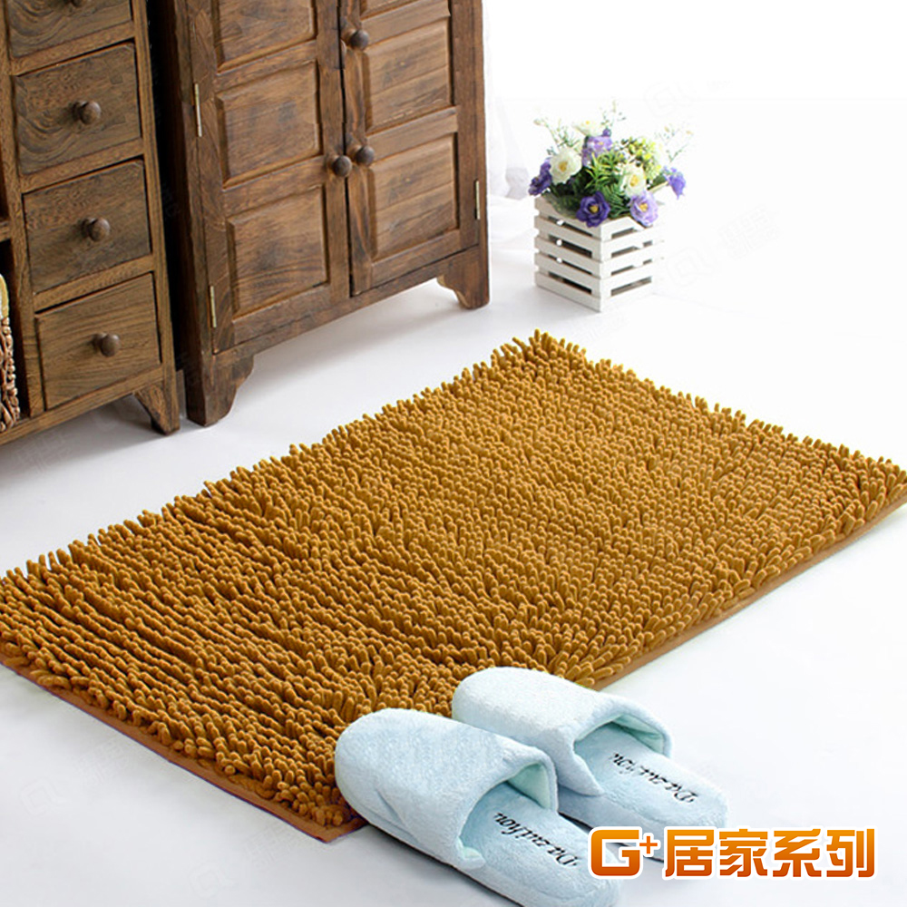 【G+居家】2片超細纖維長毛吸水止滑地墊40x60公分(止滑墊/防滑墊/衛浴墊/吸水墊/雪尼爾), , large